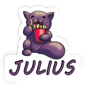 Sticker French Fry Julius Image