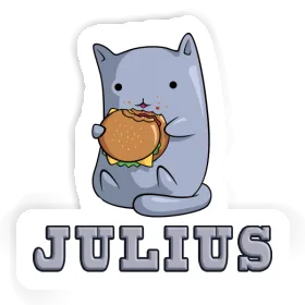 Autocollant Julius Chat Image