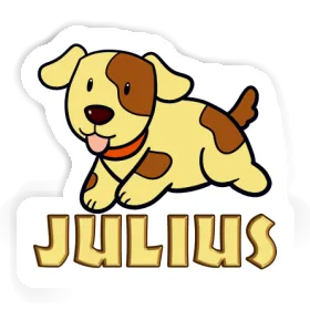 Sticker Julius Dog Image