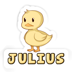 Duck Sticker Julius Image