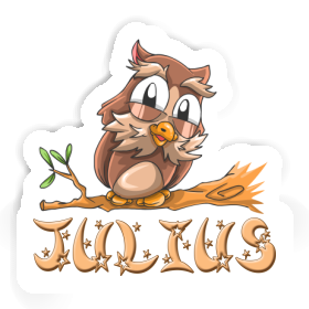 Julius Sticker Owl Image