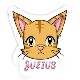 Sticker Julius Kitten Image