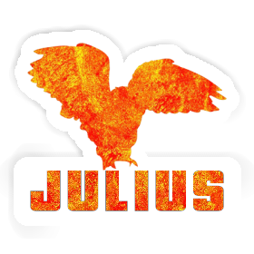 Julius Autocollant Hibou Image