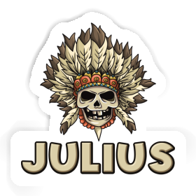 Sticker Totenkopf Julius Image