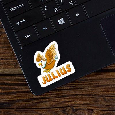 Sticker Julius Eagle Notebook Image