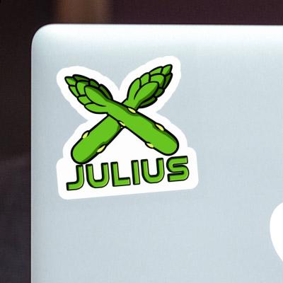 Julius Sticker Asparagus Gift package Image