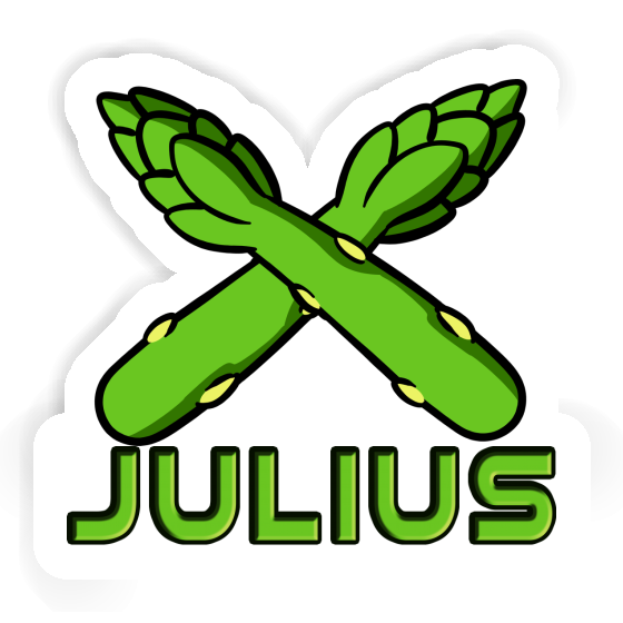 Autocollant Julius Asperge Gift package Image