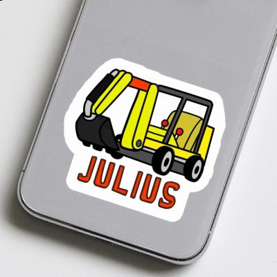 Sticker Minibagger Julius Gift package Image