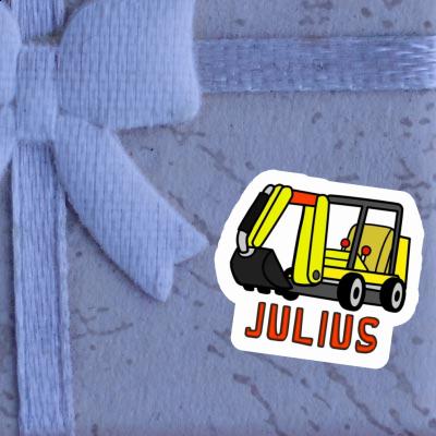 Sticker Minibagger Julius Gift package Image