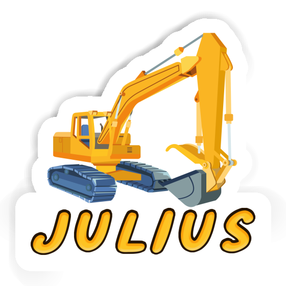 Julius Sticker Excavator Gift package Image