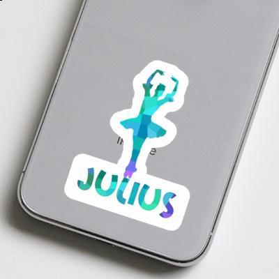 Julius Sticker Ballerina Notebook Image