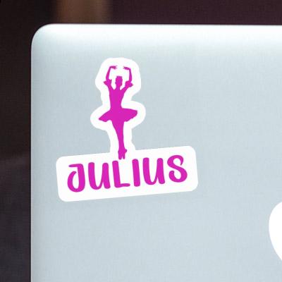 Julius Autocollant Ballerine Laptop Image