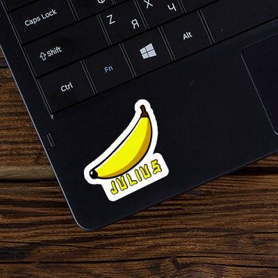 Sticker Julius Banana Notebook Image