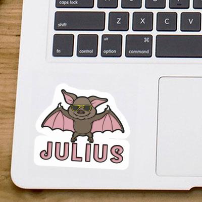 Autocollant Chauve-souris Julius Notebook Image