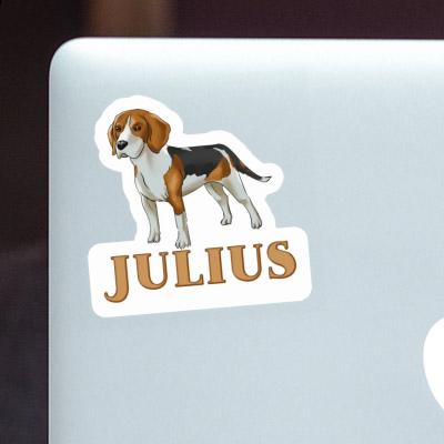 Julius Sticker Beagle Laptop Image