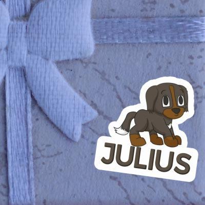 Sticker Bernese Mountain Dog Julius Notebook Image