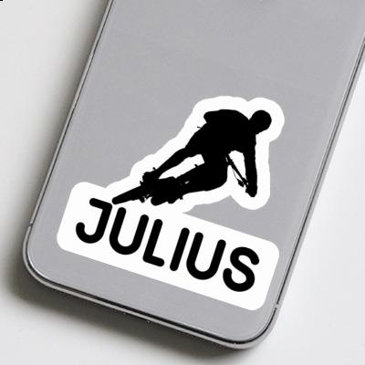 Julius Sticker Biker Laptop Image