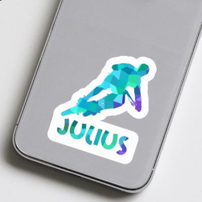 Sticker Julius Biker Notebook Image