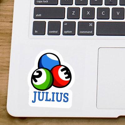 Sticker Billiard Ball Julius Gift package Image