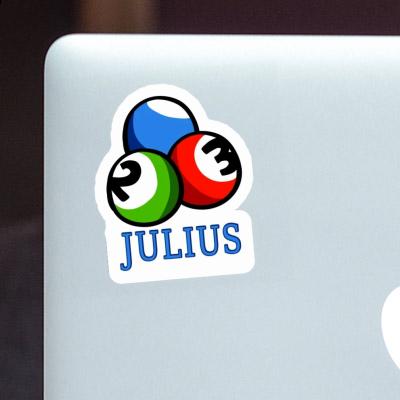 Sticker Billiard Ball Julius Gift package Image