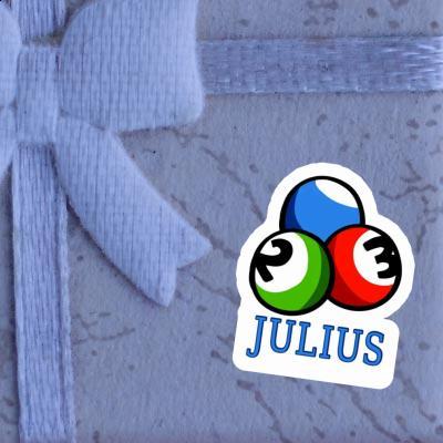 Sticker Billiard Ball Julius Image