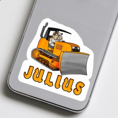 Autocollant Julius Bulldozer Laptop Image