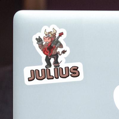 Sticker Julius Rocking Bull Laptop Image