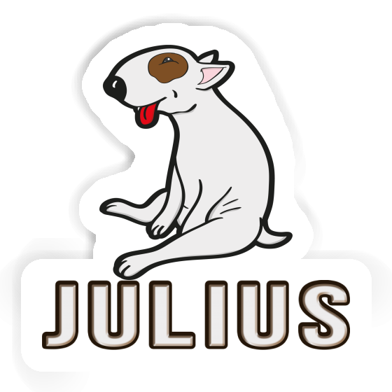 Julius Aufkleber Bull Terrier Gift package Image