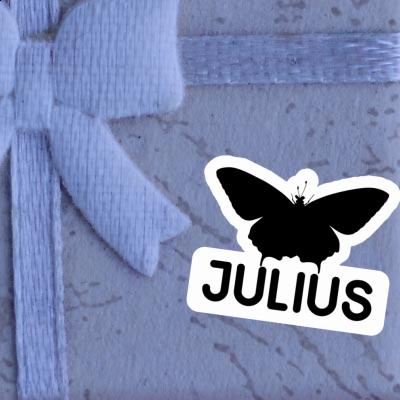 Julius Sticker Butterfly Notebook Image