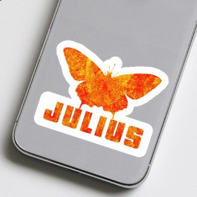 Butterfly Sticker Julius Notebook Image