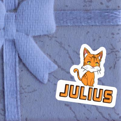 Aufkleber Katze Julius Image