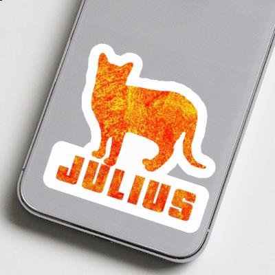 Sticker Julius Cat Gift package Image