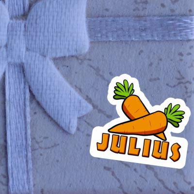 Carrot Sticker Julius Notebook Image