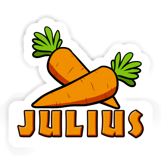 Carrot Sticker Julius Laptop Image