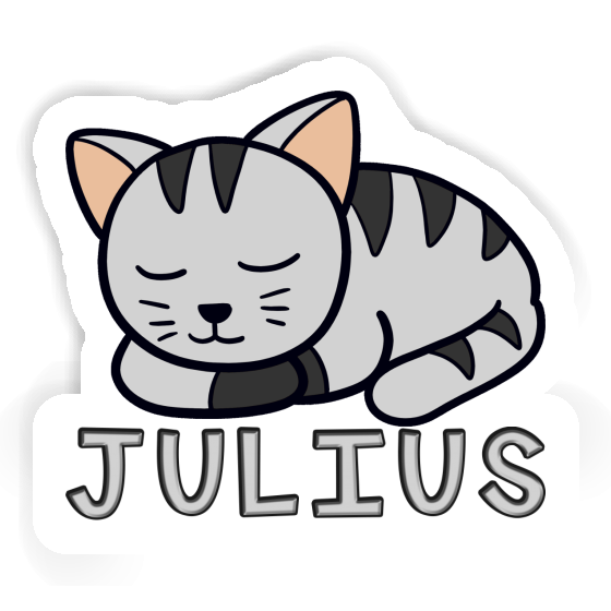 Sticker Julius Cat Gift package Image