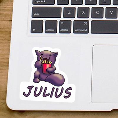 Sticker French Fry Julius Gift package Image