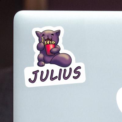 Sticker French Fry Julius Notebook Image