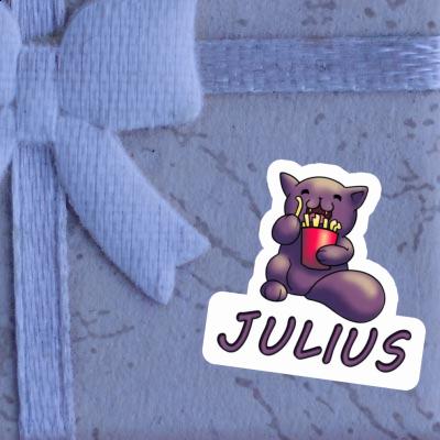 Sticker French Fry Julius Gift package Image