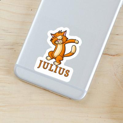 Julius Sticker Cat Notebook Image