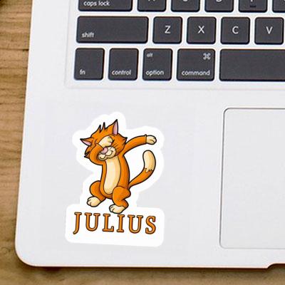 Julius Sticker Cat Image