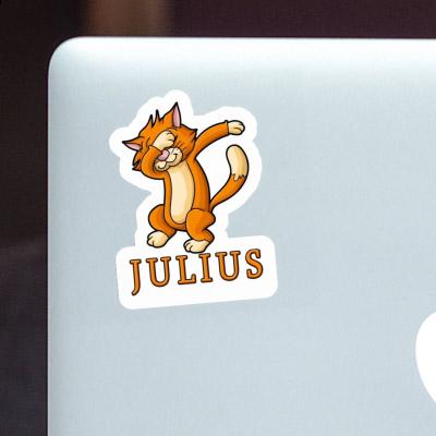 Sticker Julius Katze Notebook Image