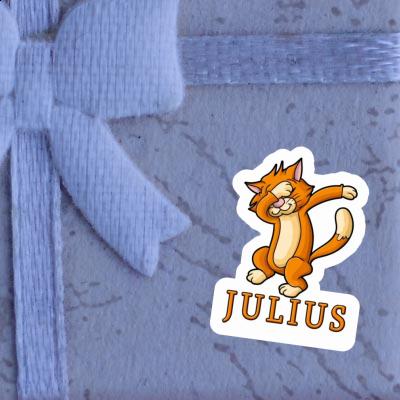 Julius Autocollant Chat Notebook Image