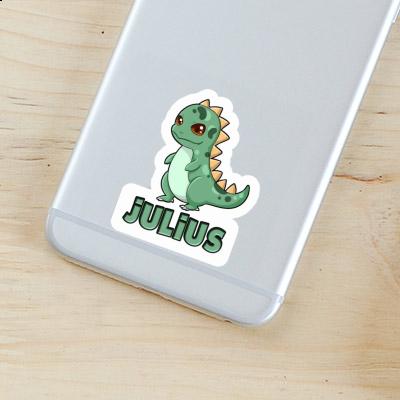 Autocollant Dino Julius Notebook Image