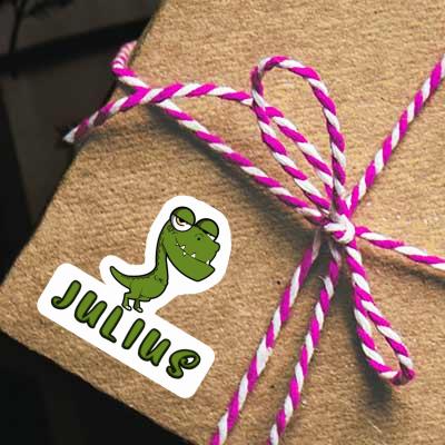 Sticker Dinosaur Julius Notebook Image