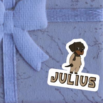 Chien d'arrêt allemand à poil du Autocollant Julius Gift package Image