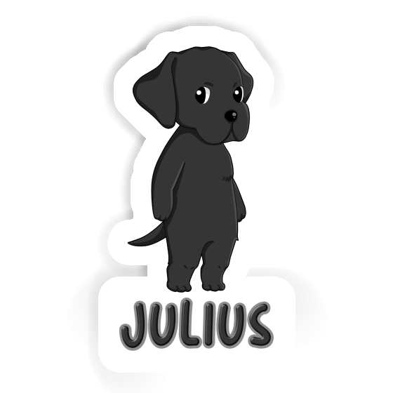 Julius Sticker Labrador Retriever Image