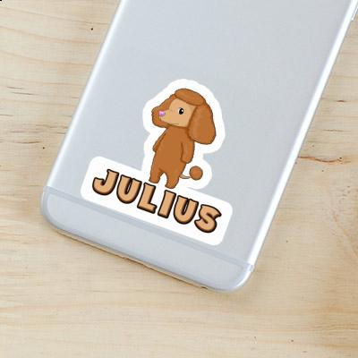 Julius Sticker Poodle Notebook Image