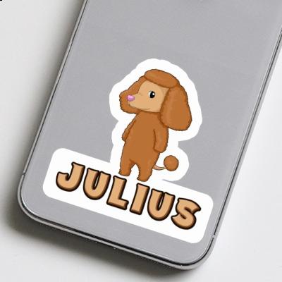 Julius Sticker Poodle Laptop Image