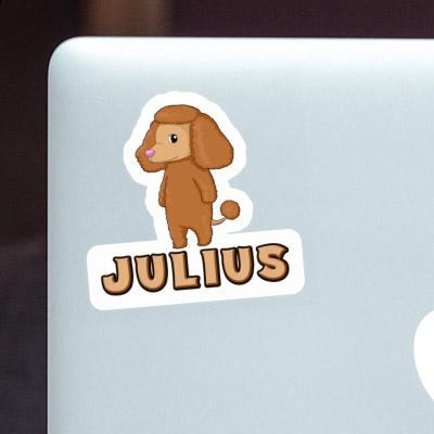 Julius Sticker Poodle Laptop Image