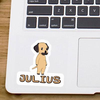 Autocollant Julius Rhodésian Ridgeback Laptop Image